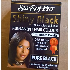 Sta Sof Fro Shiny Black Permanent Hair Colour - Pure Black